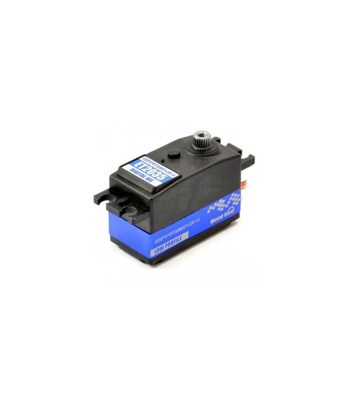 ETRONIX 8.2KG/0.11S LP PERFIL BAJO DIGI METAL GEAR - E1rc.com