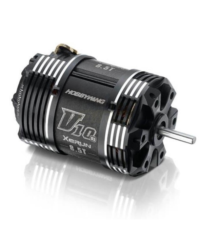 MOTOR V10 8T BLACK G3 HOBBYWING XERUN - E1rc.com