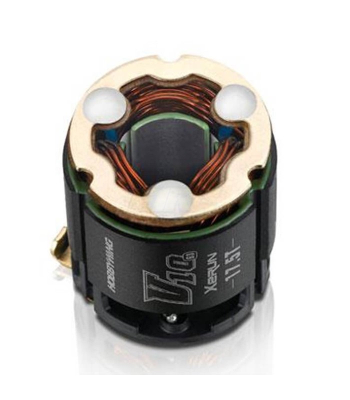MOTOR V10 17.5T BLACK G3 HOBBYWING XERUN - E1rc.com