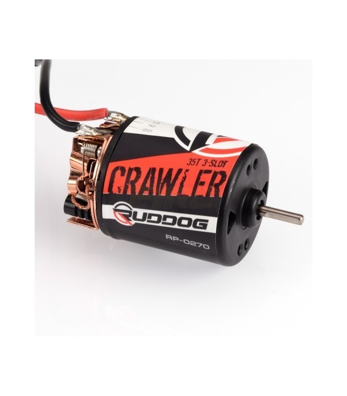 RUDDOG Crawler 35T motor cepillado de 3 ranuras - E1rc.com