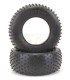 Schumacher Short Course Tire Mini Spike Yellow (2) - E1rc.com