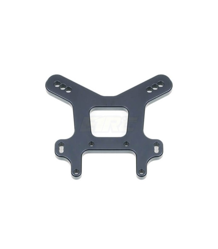 Shock Tower (front, 7075 CNC, gun metal ano, EB/NB48 2.0) - E1rc.com