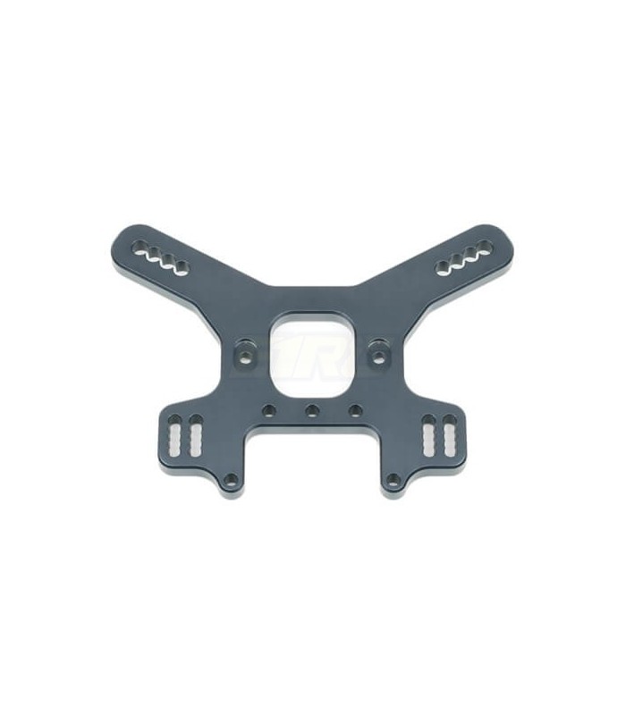 Shock Tower (rear, short, 7075 CNC, gun metal ano, EB/NB48 2.0) - E1rc.com