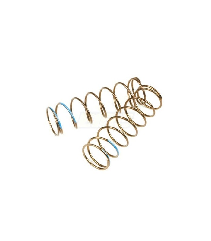 LF Shock Spring Set (front, 1.6×8, 5.73lb/in, 75mm, blue) - E1rc.com