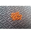 Countersunk Orange Washer m3 10pcs