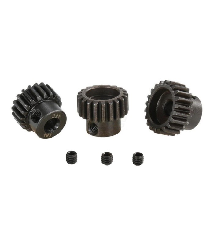Steel pinion gear 32 DP shaft 5 15T - E1rc.com