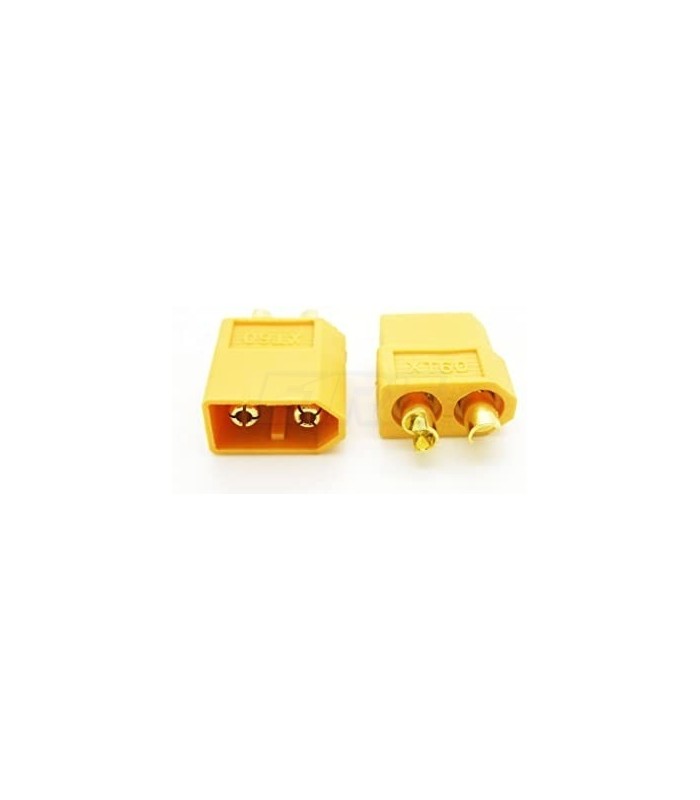 XT60 Connector Pack Elite (one male and one female unit of each) - E1rc.com