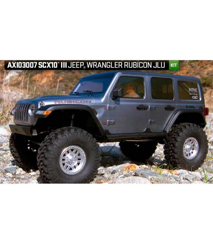 AXIAL 1/10 SCX10 III Jeep Wrangler JL 4WD KIT - E1rc.com