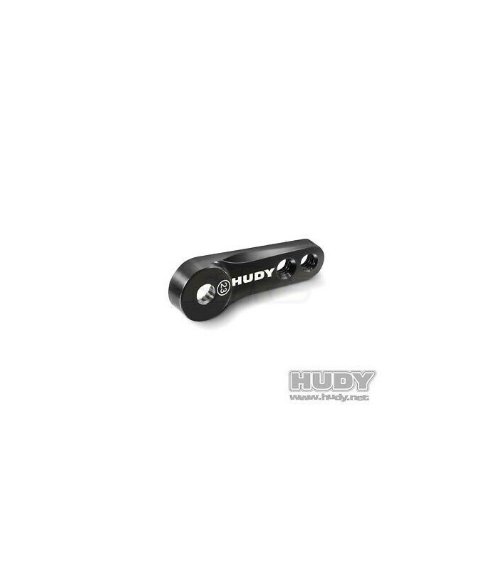 HUDY Alu Servo Arm - KO PROPO, JR, SANWA, AIRTRONICS - 2-HOLE - 23T - E1rc.com