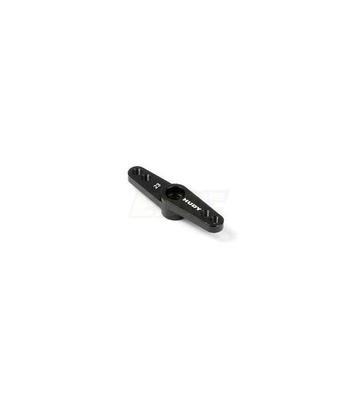 HUDY Alu Throttle Servo Horn - KO, Sanwa - Offset 2-Hole M3 - 23T - E1rc.com
