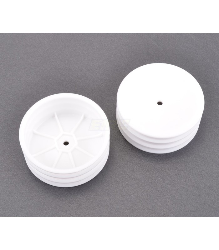 Llanta Schumacher buggy delantera ancha blanca - E1rc.com