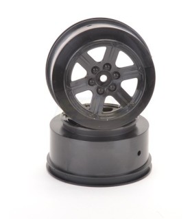 Llanta Short Course Black +3 offset