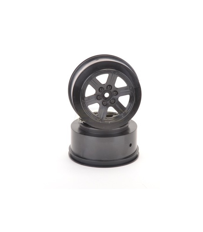 Short Course Black Wheel +3 offset - E1rc.com
