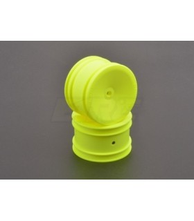 Llanta trasera amarilla