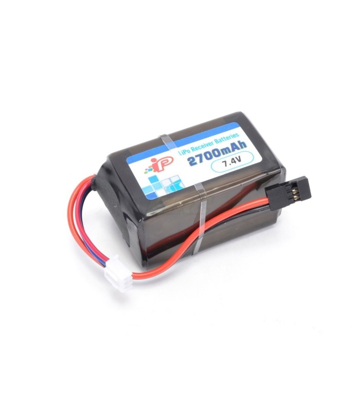 INTELLECT RX LIPO 2700MAH 1C 2S2P Receiver - E1rc.com