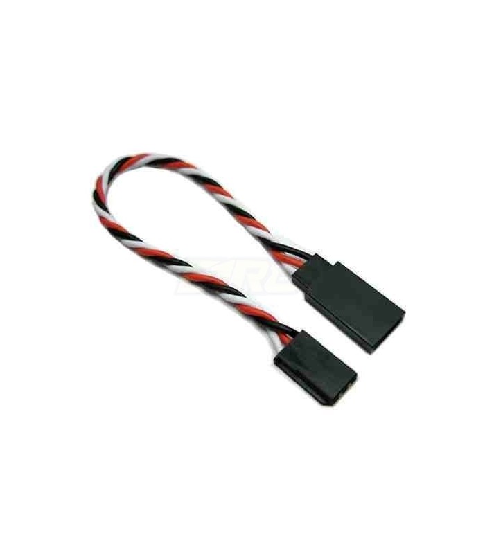 Servo cable extension Etronix 10cm 22Awg for Futaba - E1rc.com