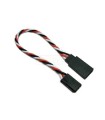 Servo cable extension Etronix 10cm 22Awg for Futaba