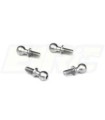 Ball Stud (5.5 mm, long neck, 6 mm thread, 4 pieces)