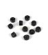 Lock nuts M3 (black, 10 pieces) - E1rc.com