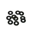 Arandela M3x8mm (negra, 10ud)