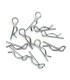 Body clips (10 pieces) - E1rc.com