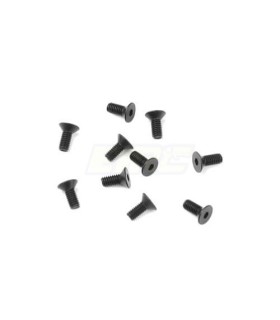 Tornillos avellanados M2.5x6mm (negro, 10 piezas)
