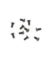 Countersunk screws M2.5x6mm (black, 10 pieces)