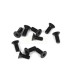 Countersunk screw M3x8mm (black, 10 units) - E1rc.com