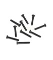 Countersunk screw M3x20mm (black, 10 pieces)