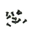 Button head screws M3x6mm (black, 10 units)