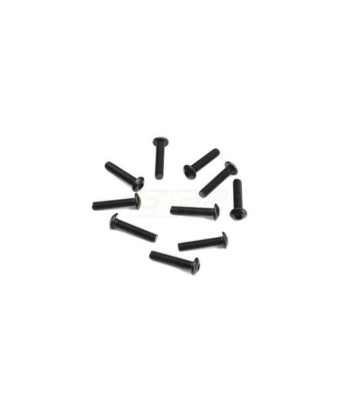 Button screw M3x14mm (black, 10 units) - E1rc.com