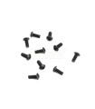 Tornillo botón M2.5x6mm (negro, 10 piezas)