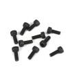 Tornillo cilindro M3x8mm (negro, 10 piezas)