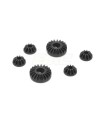 Compound differential gear set (internal gears only, EB410)