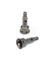 Ejes de aluminio (delanteros, 7075, duro, EB410, 2 piezas)