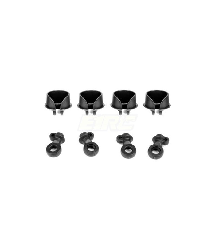 Locking shock rod end and spring perch set (updated 2019, 16mm shock absorbers) - E1rc.com