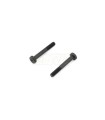 Tornillos de enlace de dirección (negro, acero, 2 piezas)