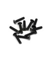 Countersunk screws M4x20mm (black, 10 pieces)
