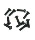 Tornillos de botón M4x14mm (negro, 10 piezas) - E1rc.com