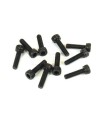 Cylinder screws M3x12mm (black, 10 pieces)