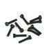 Cylinder screws M3x18mm (black, 10 pieces) - E1rc.com