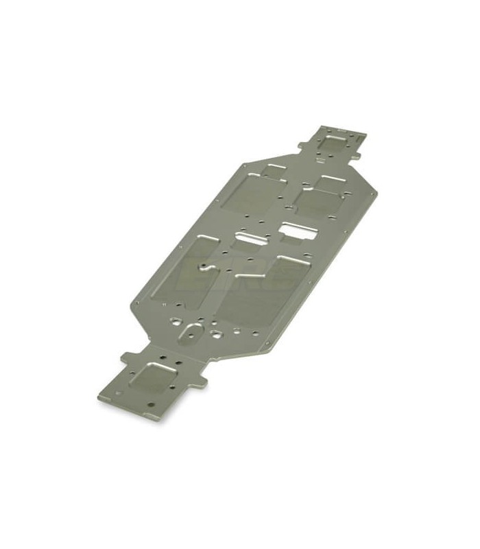 Chassis (7075, 3 mm, hard anodized, lightened, NB48 2.0) - E1rc.com