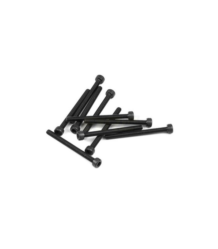 Cylinder screws M3x35mm (black, 10 pieces) - E1rc.com