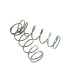 Front shock springs (1.5 x 6.75, 5.65 lb/in, 70 mm, blue) - E1rc.com