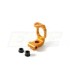 PORTAMANGUETA DELANTERO ALUMINIO BLOCK - 0° DEG. - ORANGE - E1rc.com