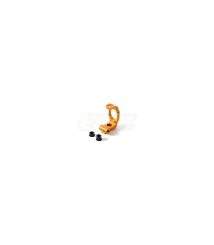 PORTAMANGUETA DELANTERO ALUMINIO BLOCK - 0° DEG. - ORANGE - E1rc.com