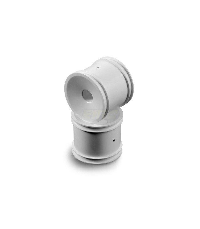 REAR WHEELS 12MM HEX - V2 - WHITE (2) - E1rc.com