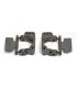 Front hub carriers B4.1 30 degrees - E1rc.com