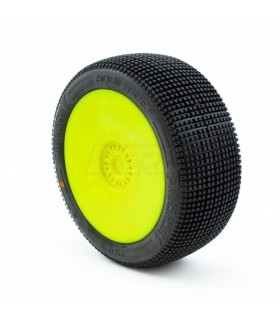 ADDICTIVE V2 BUGGY C3 (MEDIUM) EN LLANTA AMARILLA (2PCS.)