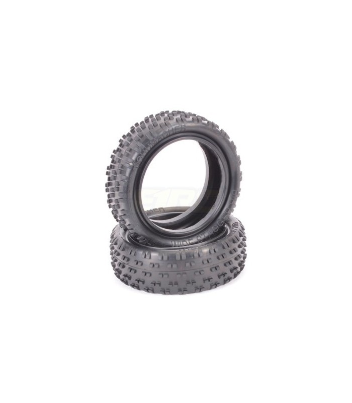 Front wheel 4wd Wide Stagger 2.2" yellow - E1rc.com